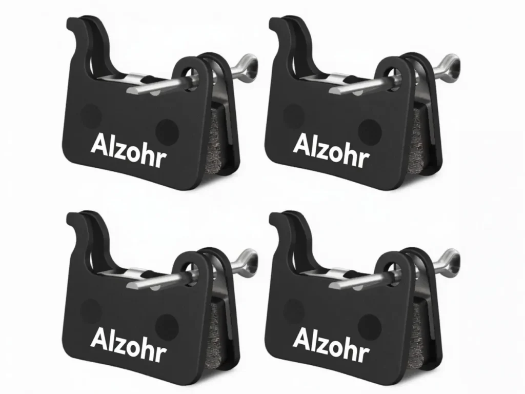 4 Pairs MTB Disc Brake Pads Set for Mountain Bikes & E-Bikes