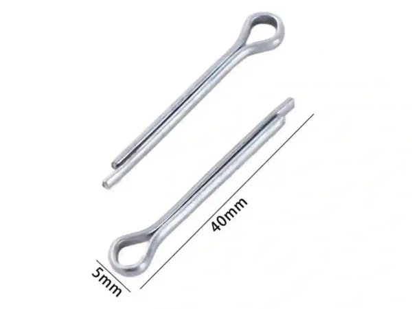 Silver Bike Disc Brake Lock Pins | Alzohr