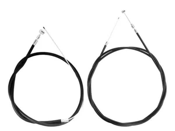 1 Pair Black Bike Brake Cables – Front & Rear