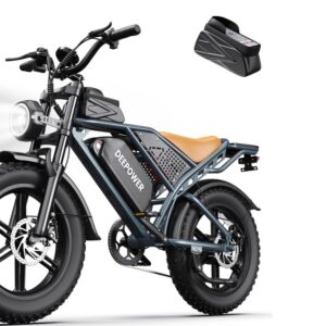 DEEPOWER 1500W Electric Dirt Bike - 30MPH Speed