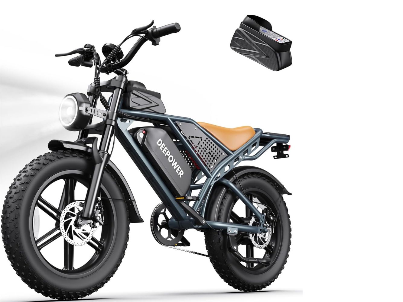 DEEPOWER 1500W Electric Dirt Bike - 30MPH Speed