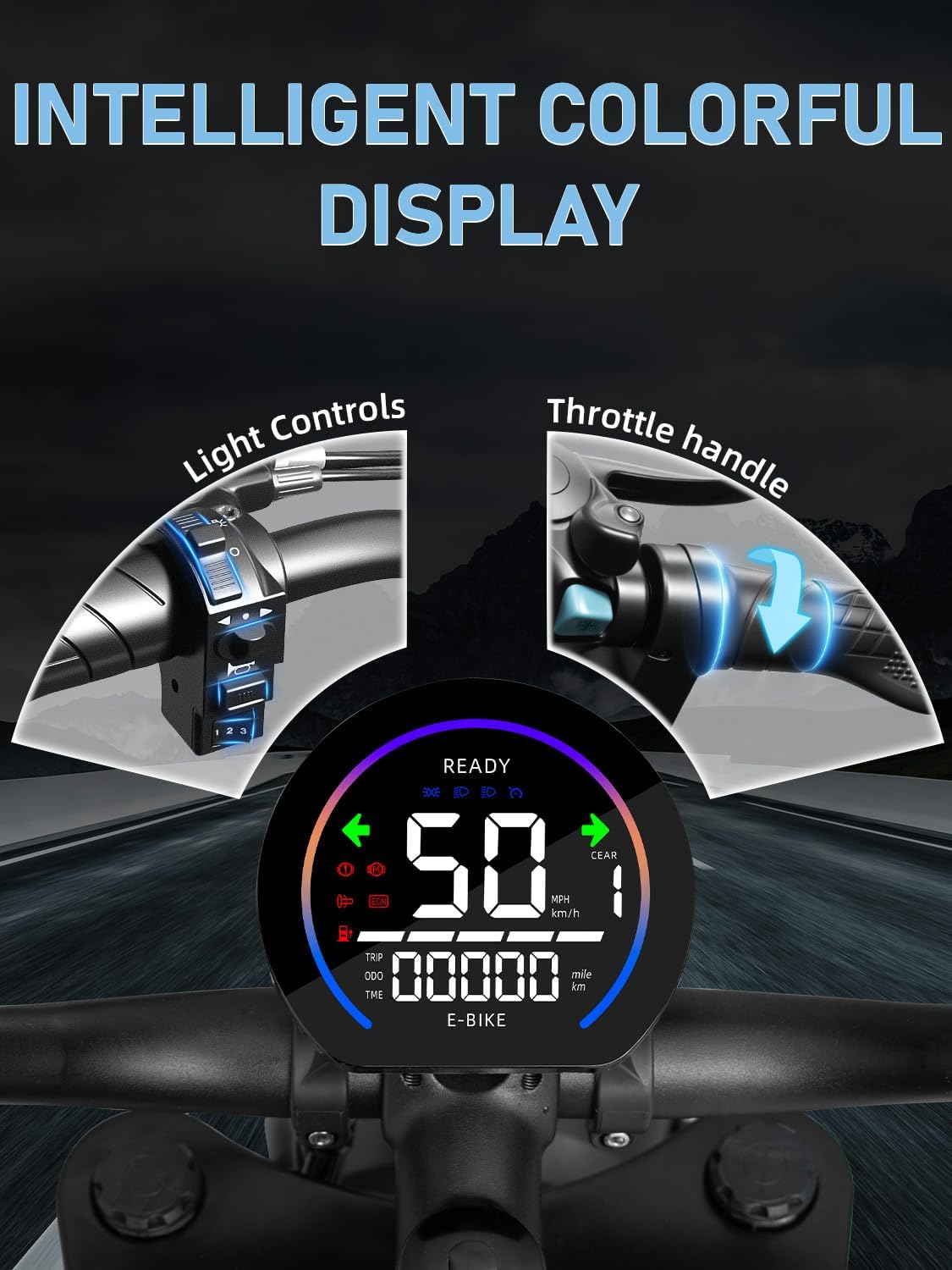 DEEPOWER 1500W Electric Dirt Bike - 30MPH Speed - Image 5