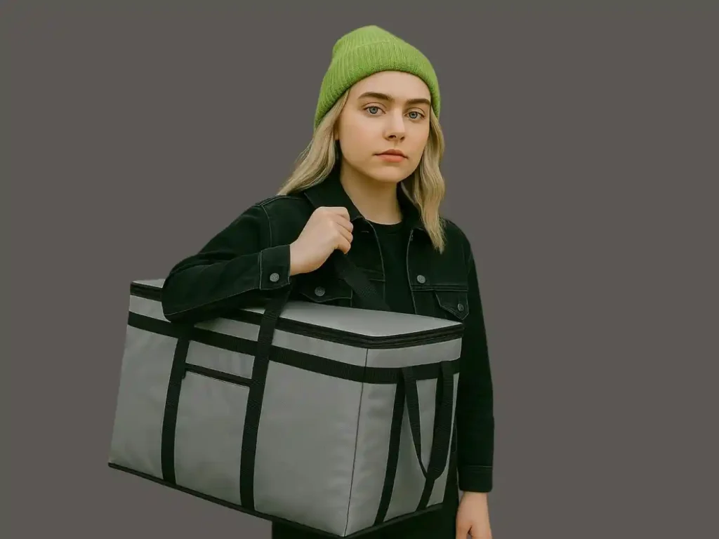Heavy Duty Hot & Cold Food Delivery Bag (24x15x14 inch)