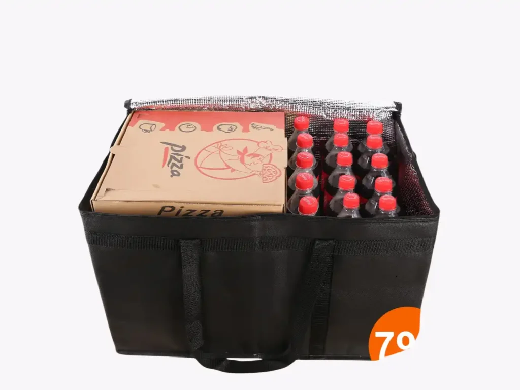 Insulated Food Delivery Bag – Large Capacity for Hot & Cold Food