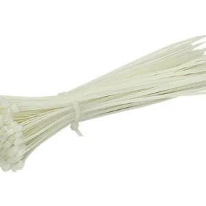 12 Inch Cable Zip Ties 100PCS Strong Nylon Self Lock White