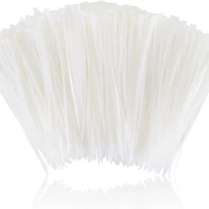 12 Inch Heavy Duty Zip Cable Ties – 100 Pack Nylon Self-Locking Wire Ties