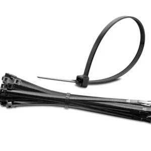 Premium Black Zip Ties 6 Inch – Pack of 100 for Home & Office Use