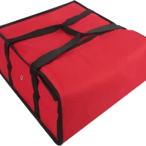Insulated Pizza Delivery Bag 20x20 Thermal Carrier Red Large Max