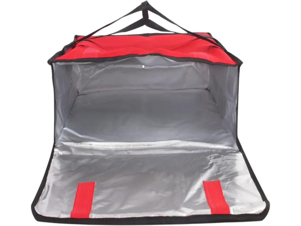 Large Insulated Pizza Bag for Two 18-Inch Pizza Boxes