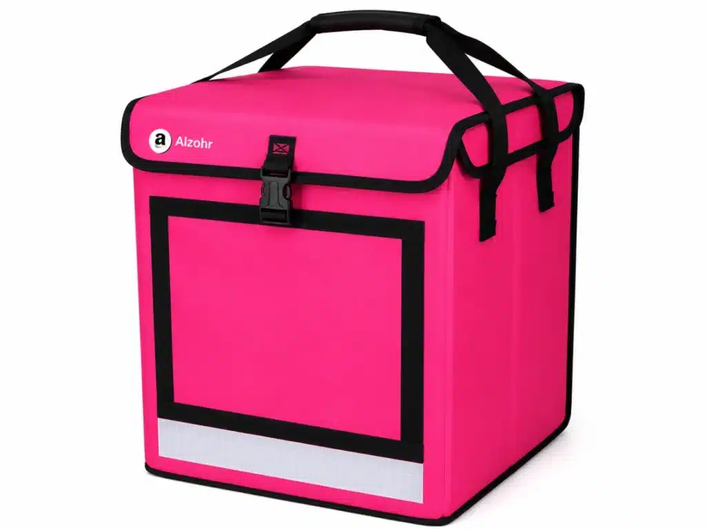 Professional insulated delivery backpack for restaurants and riders